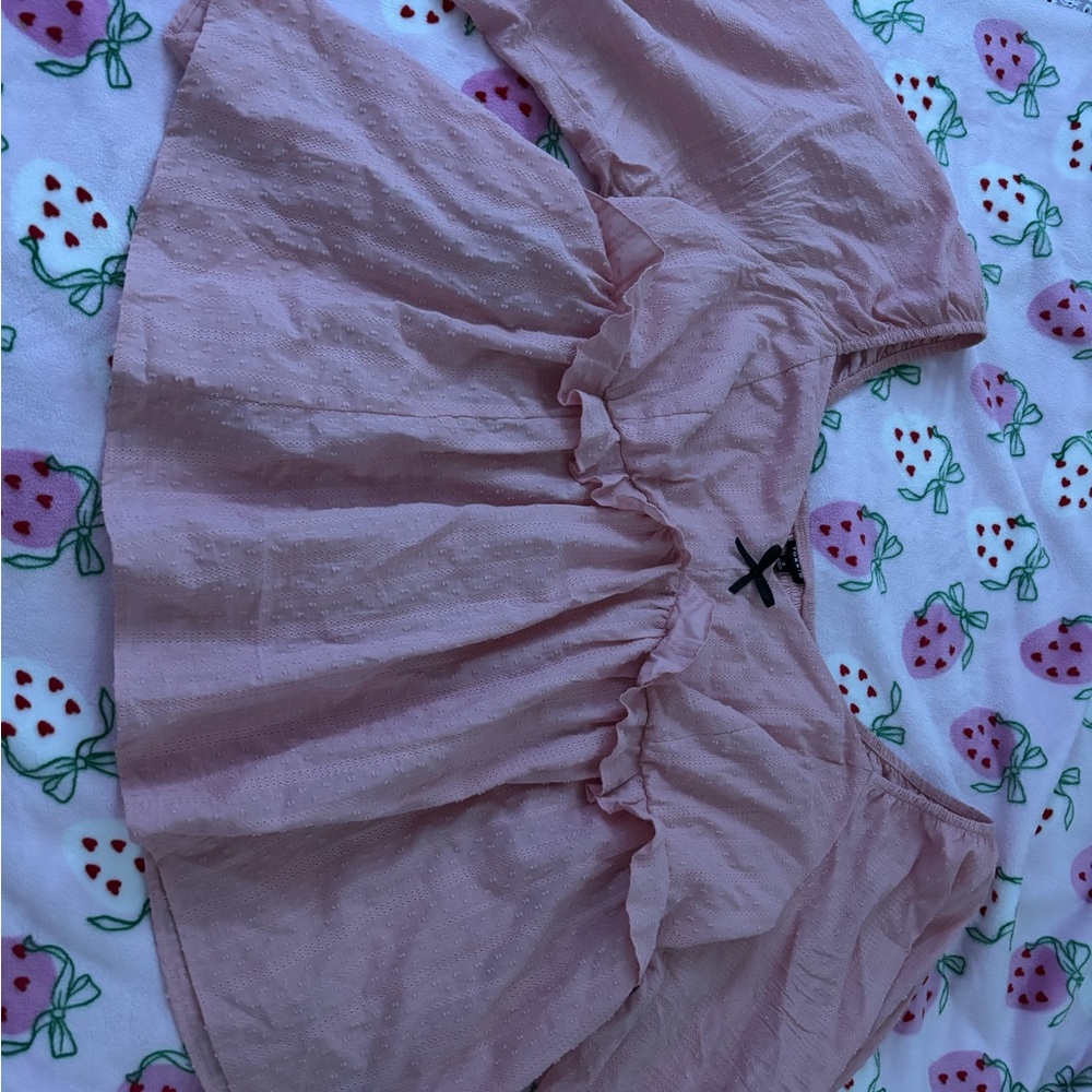 Torrid Pink Blouse